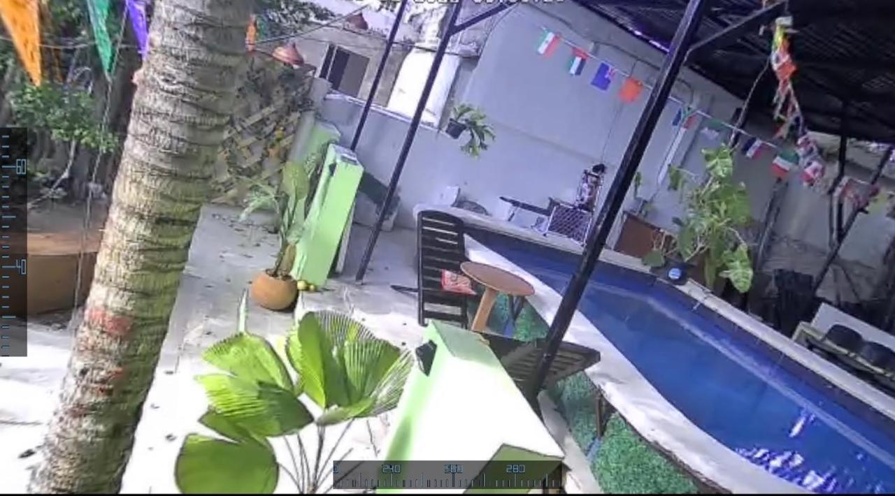캄페체 La Casa De La 12 호스텔 외부 사진